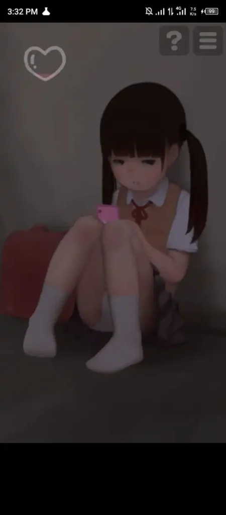 lost life girl watch mobile